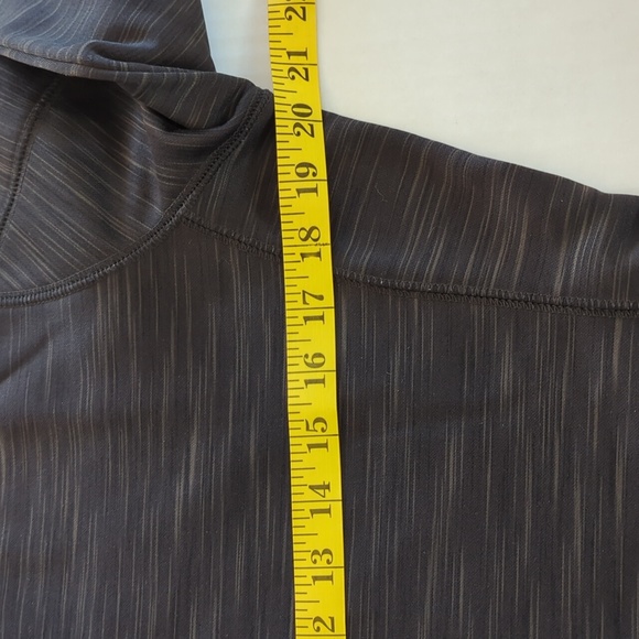 Majestic Thermabase Fleece Quarter Zip Sweatshirt S Black Gray - Picture 14 of 16